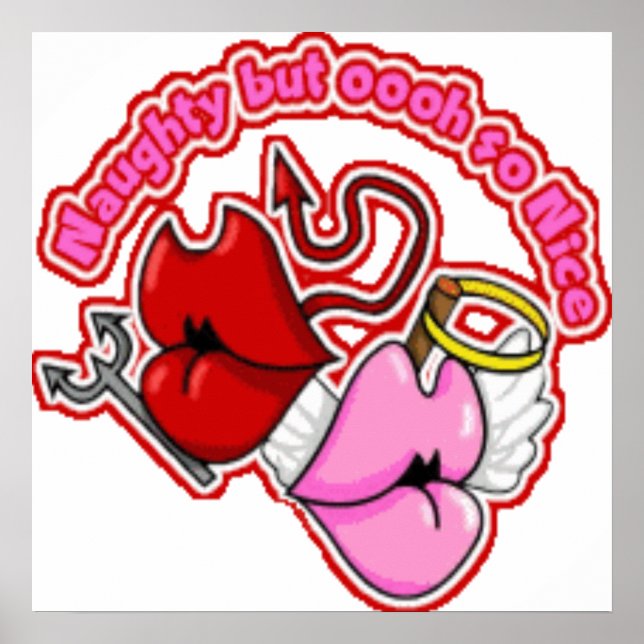 Naughty Aber Oh So Nice - Poster (Vorne)