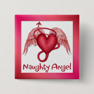 Naughty Angel Button