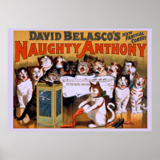 Naughty Anthony - Poster de théâtre