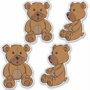 Naughty Bear Aufkleber