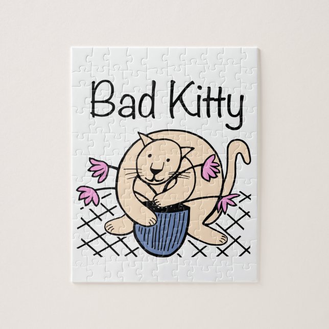 Naughty Cat Cartoon (Vertikal)