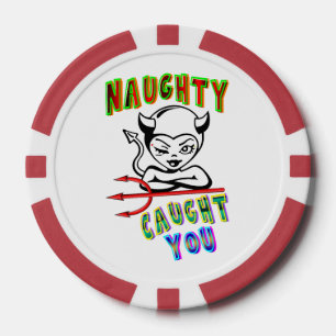 Naughty Caught Pokerchips