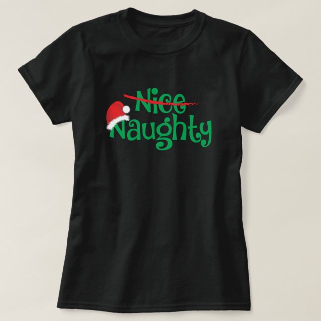 Naughty Christmas T-Shirt (Design vorne)