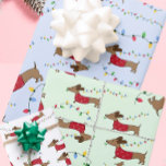 Naughty Dackel Hund klauen Weihnachtsbaumleuchten Geschenkpapier Set<br><div class="desc">Halten Sie sich an Ihre Weihnachtsmannmützen, Dackel-Enthusiasten! 🎅 🌭 Stellen Sie sich diese unheilvolle Szene vor: ein unheimlicher Dackel-Hund auf einer Mission, Weihnachtsbaumleuchten zu stehlen, und das Chaos und die Kutschigkeit auf Ihrer Dackel zu schaffen. 🎄 🐾 alle Dackel Mütter und Dackeln anrufen - dieses Packpapier ist Ihr Ticket für...</div>