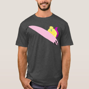 Naughty Eichhörnchen 122 Surfen T-Shirt