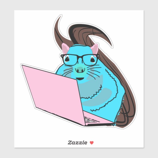 Naughty-Eichhörnchen #138 Aufkleber (Blatt)