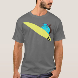 Naughty Eichhörnchen 15 Surfen T-Shirt