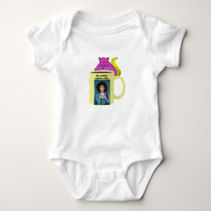 Naughty Eichhörnchen #234 Baby Coffee Strampler