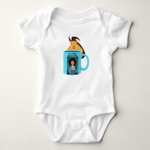 Naughty Eichhörnchen #240 Baby Coffee Strampler