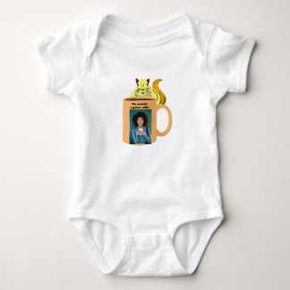 Naughty Eichhörnchen #275 Baby Coffee Strampler