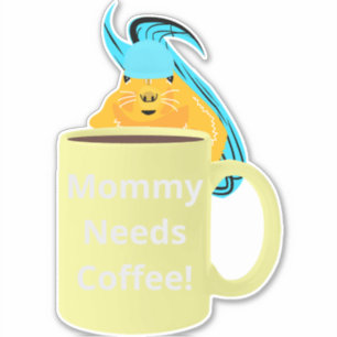 Naughty Eichhörnchen #316 Coffee Cup Aufkleber