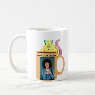 Naughty Eichhörnchen #357 Coffee Human Kaffeetasse