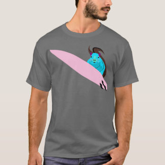 Naughty Eichhörnchen 459 Surfen T-Shirt