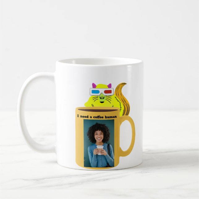 Naughty Eichhörnchen #463 Kaffee human Kaffeetasse (Links)