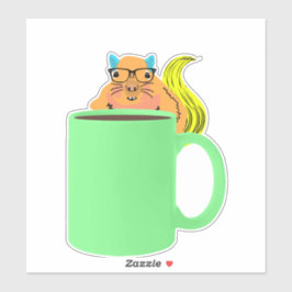 Naughty-Eichhörnchen #978 Aufkleber