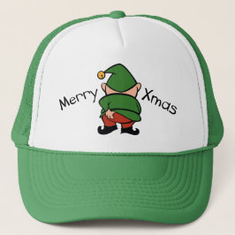Naughty Elves Itch Trucker Hat Truckerkappe
