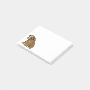 Naughty English Bulldog Puppy Post-it Klebezettel
