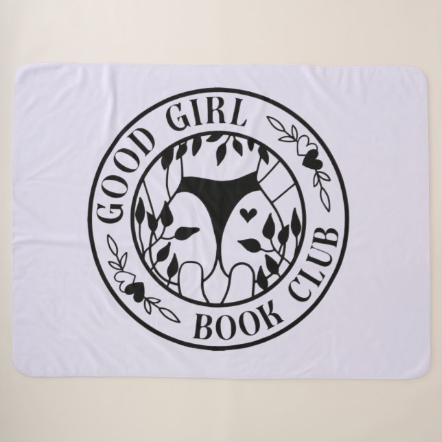 Naughty Girl Book Club Sherpadecke (Vorderseite (Horizontal))