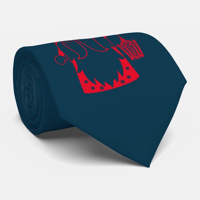 Naughty Gnome Neck Tie Krawatte (Gerollt)