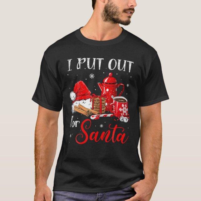 Naughty ich immer für Weihnachten T-Shirt X (Vorderseite)