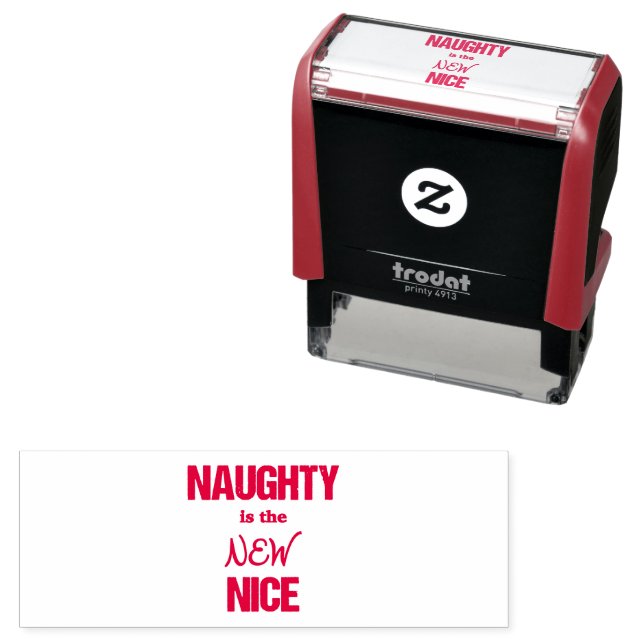 Naughty ist das neue Weihnachtsfest in Nizza Permastempel (Beispiel)