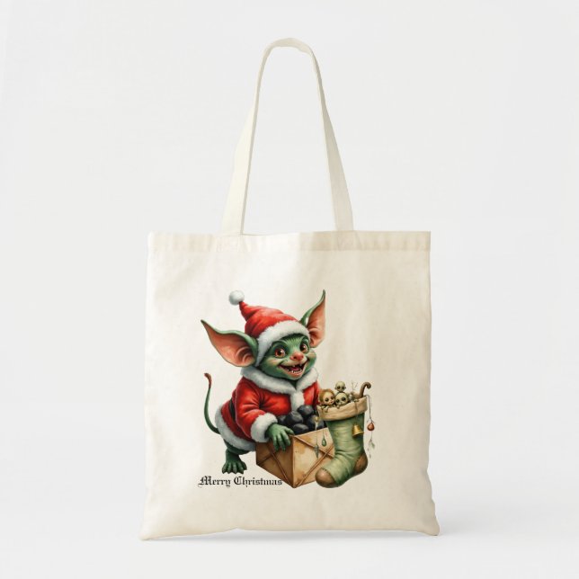 Naughty List Delivery: The Goblin Clause Chronicle Tragetasche (Vorne)