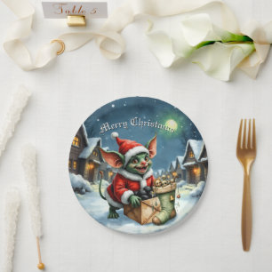 Naughty List Lieferung: Die Goblin-Klausel-Chronik Pappteller