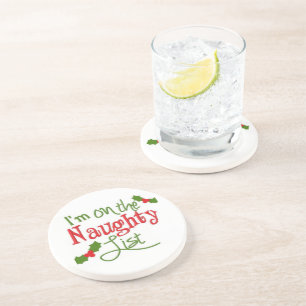 ***NAUGHTY LISTE FÜR CHRISTMAS?*** UNTERSETZER
