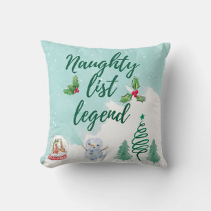 Naughty-Liste Kissen