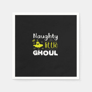 Naughty Little Ghoul Serviette