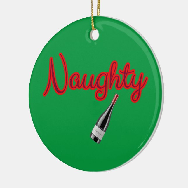 Naughty Nice Christmas Tree Ornament (Links)