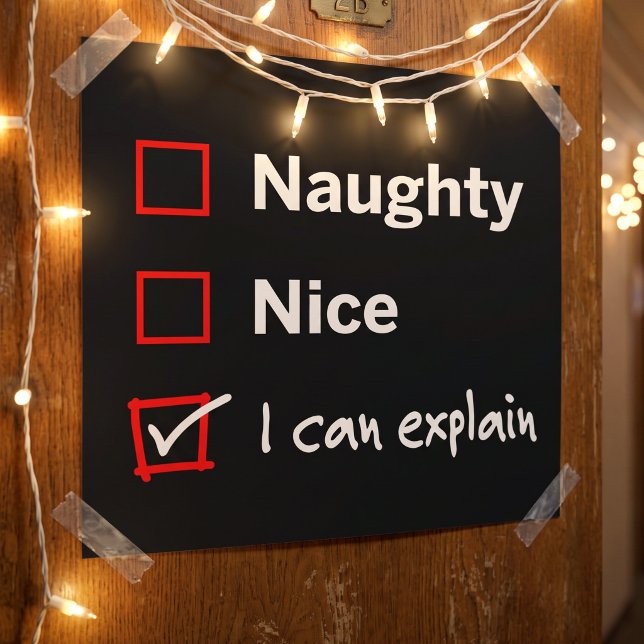 Naughty Nice - ich kann es erklären Poster (Von Creator hochgeladen)