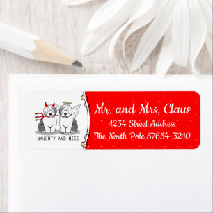 Naughty & Nice Old English Sheepdogs (Gray 1)