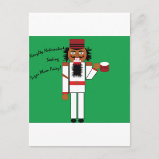 Naughty Nutcracker Postkarte