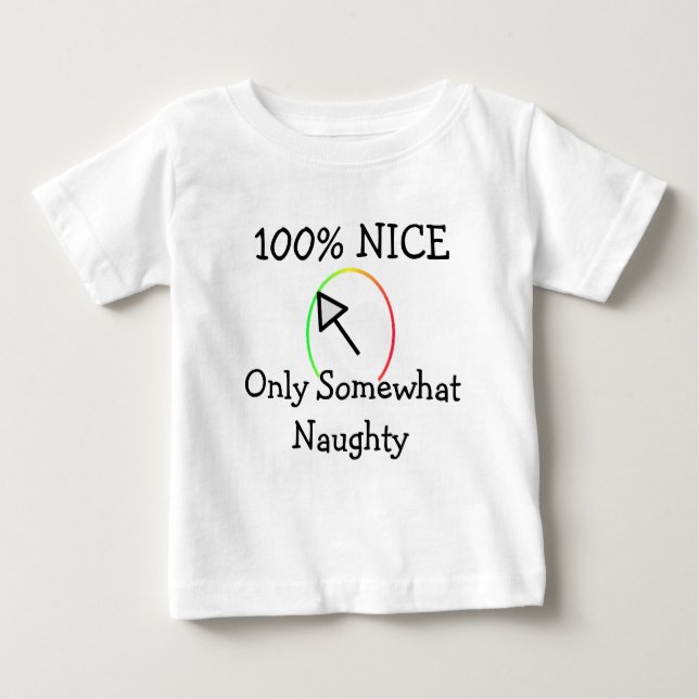 Naughty oder netter T - Shirt (Vorderseite)