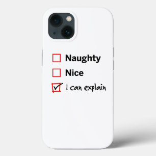 Naughty oder Nice - ich kann es erklären Case-Mate iPhone Hülle