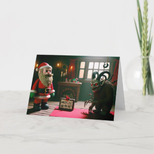 Naughty oder Nice Karte