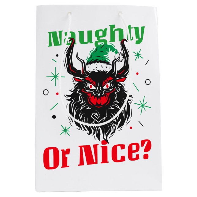 Naughty oder Nice, Krampus Mittlere Geschenktüte (Vorderseite)