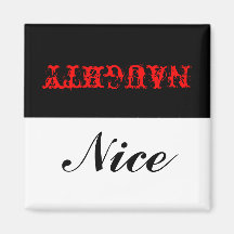 Naughty oder Nice? Magnet