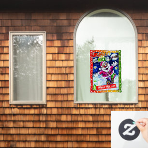Naughty or nice, choose your list fensteraufkleber