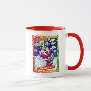 Naughty or nice, choose your list tasse
