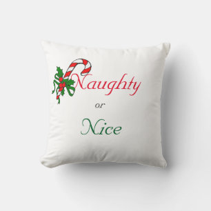 Naughty ou nice bien définir vilain coussin de vac