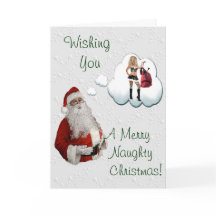 Naughty Santa Naugty Weihnachten