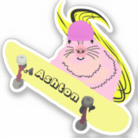 Naughty Squirrel #1001 Individuelle Name Skate