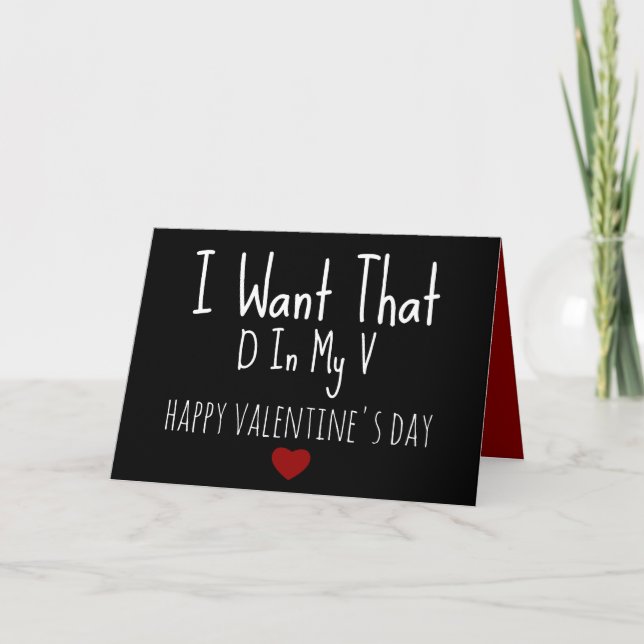 Naughty Valentines Carte de Jour pour Boyfriend -  (Devant)