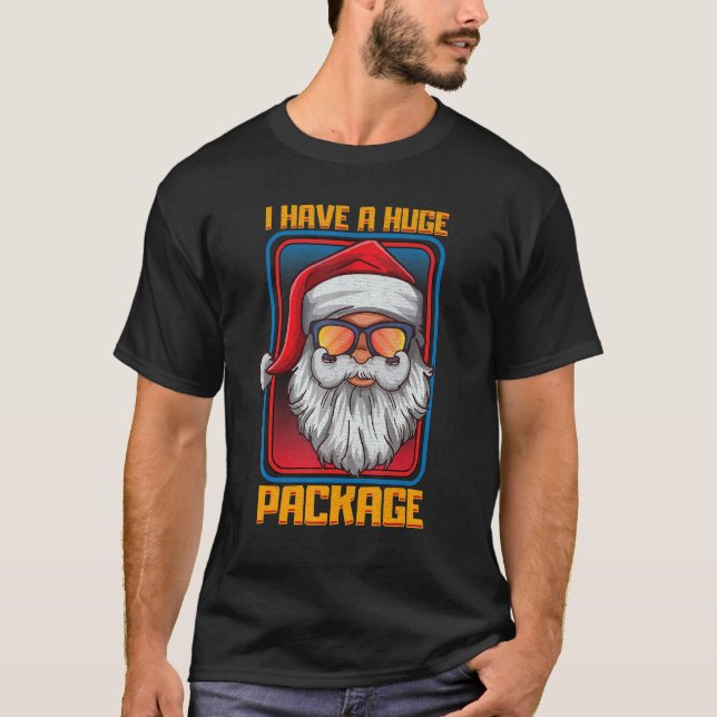 Naughty Weihnachtssüßer für Männer schmutzigen Url T-Shirt (Vorderseite)