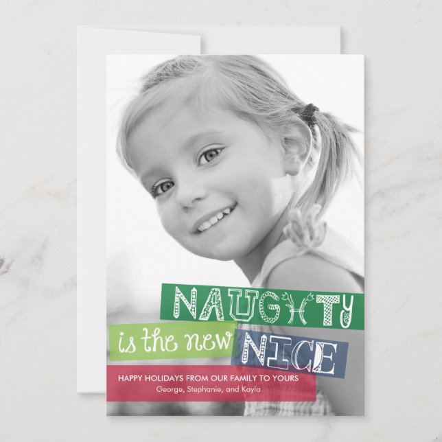 NaughtyEst Le Nouveau Nice Cartes photos De Vacanc (Devant)