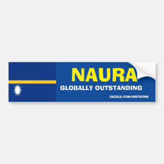NAURA GLOBAL AUSSTEHEND AUTOAUFKLEBER