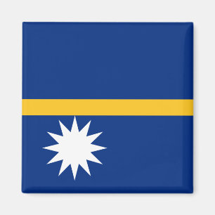 Nauru-Flagge Magnet
