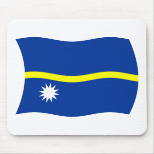 Nauru-Flagge-Mauspad Mousepad